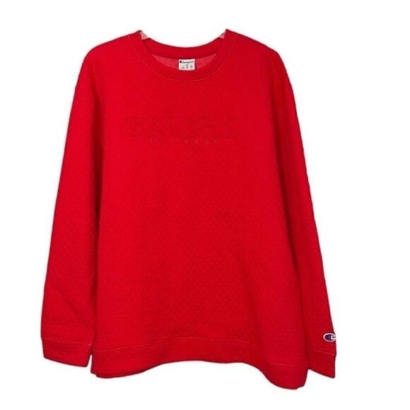 Champion Pullover Red Crewneck Men's
Sweatshirts Top (Size XL) - Picture 1 of 8